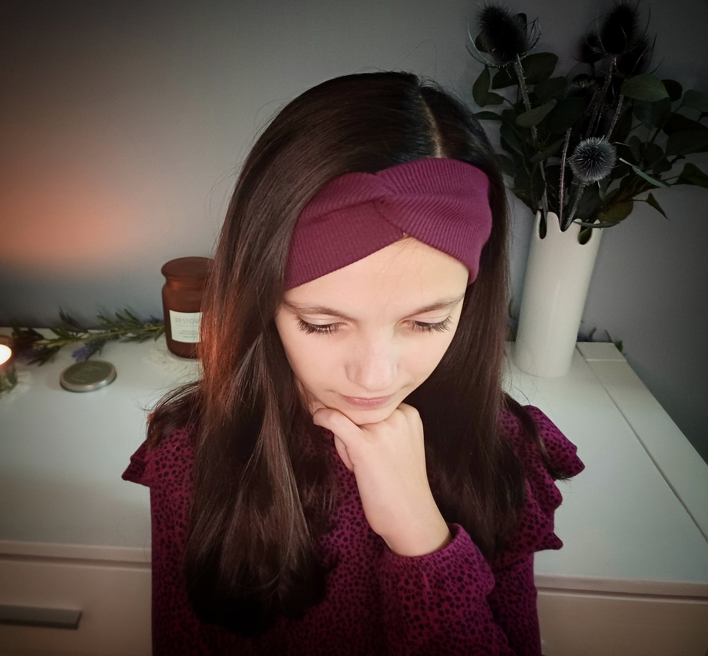 Inès, the twist headband