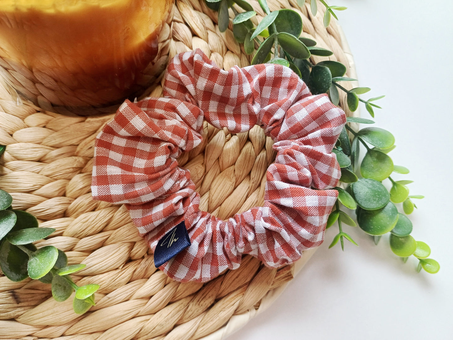 Leïla, the Vichy scrunchie