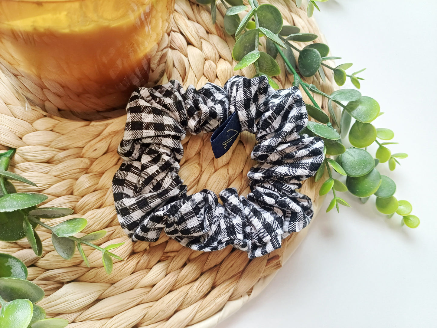 Leïla, the Vichy scrunchie