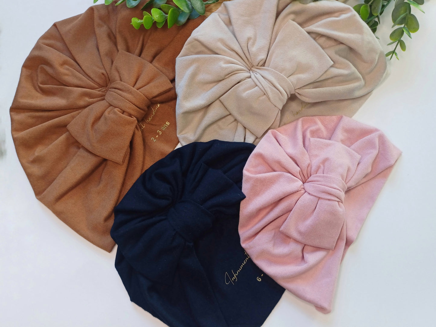 Mila, le petit bonnet turban