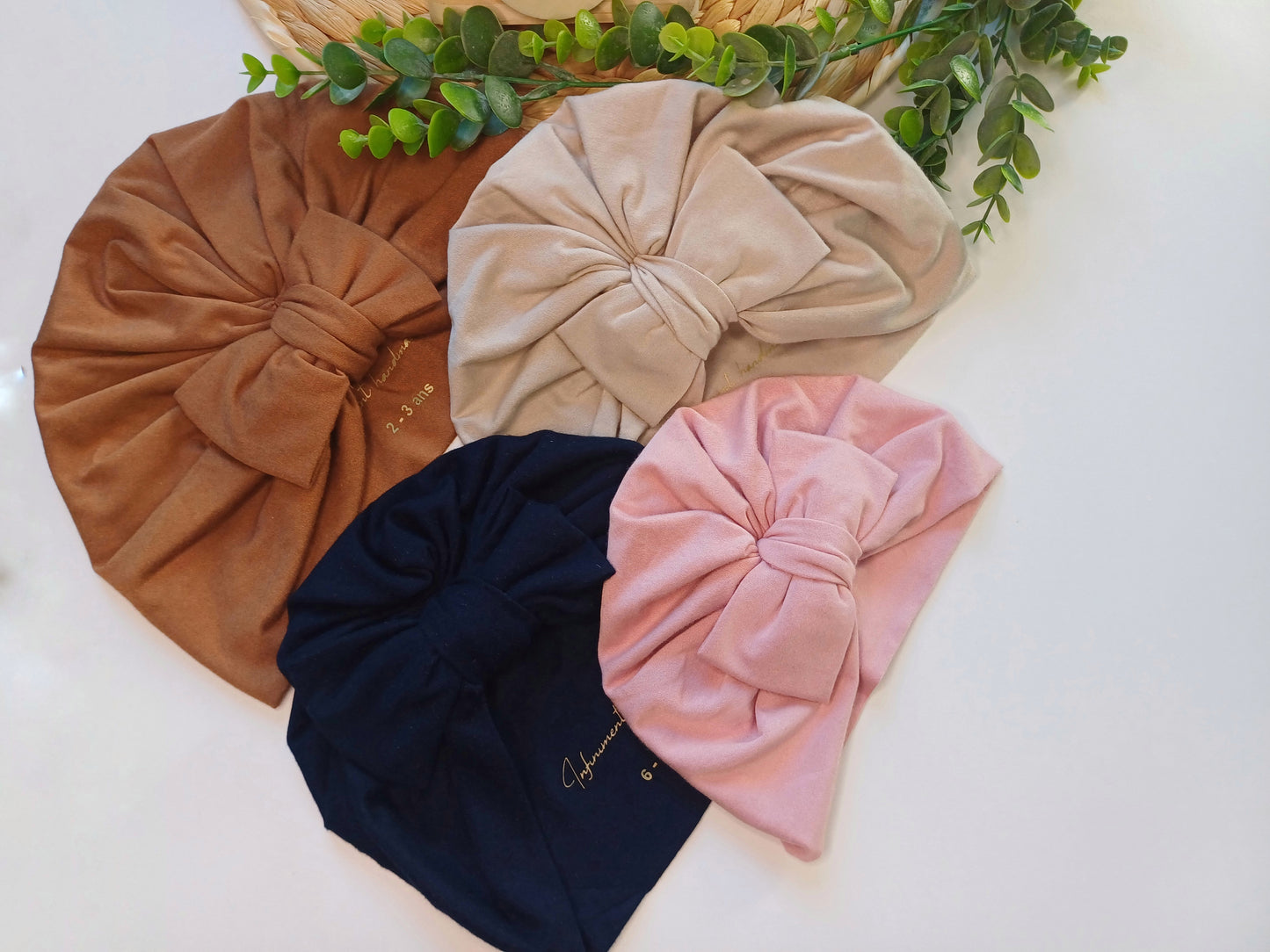 Mila, le petit bonnet turban