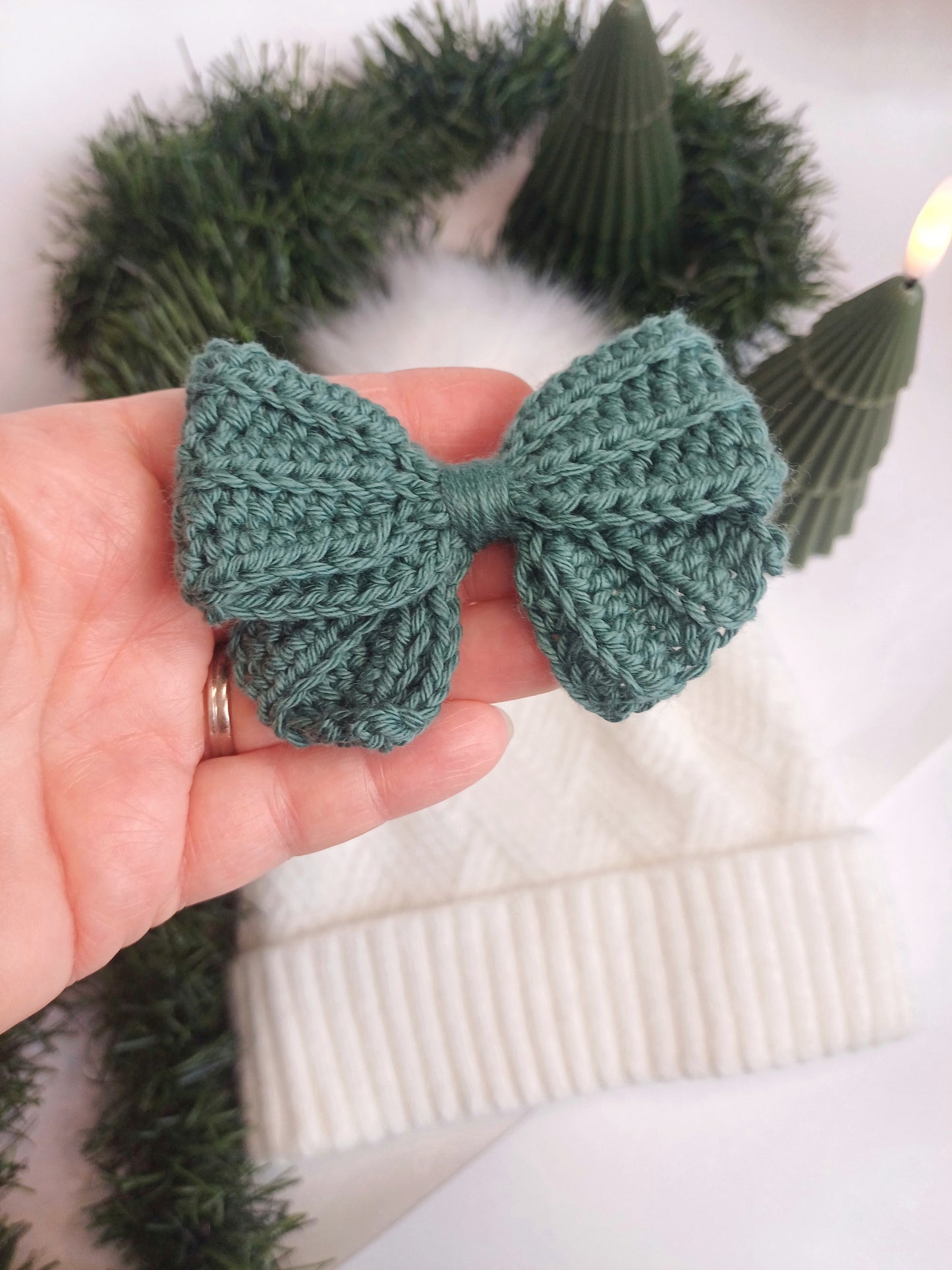 Kylie, the crocheted knot