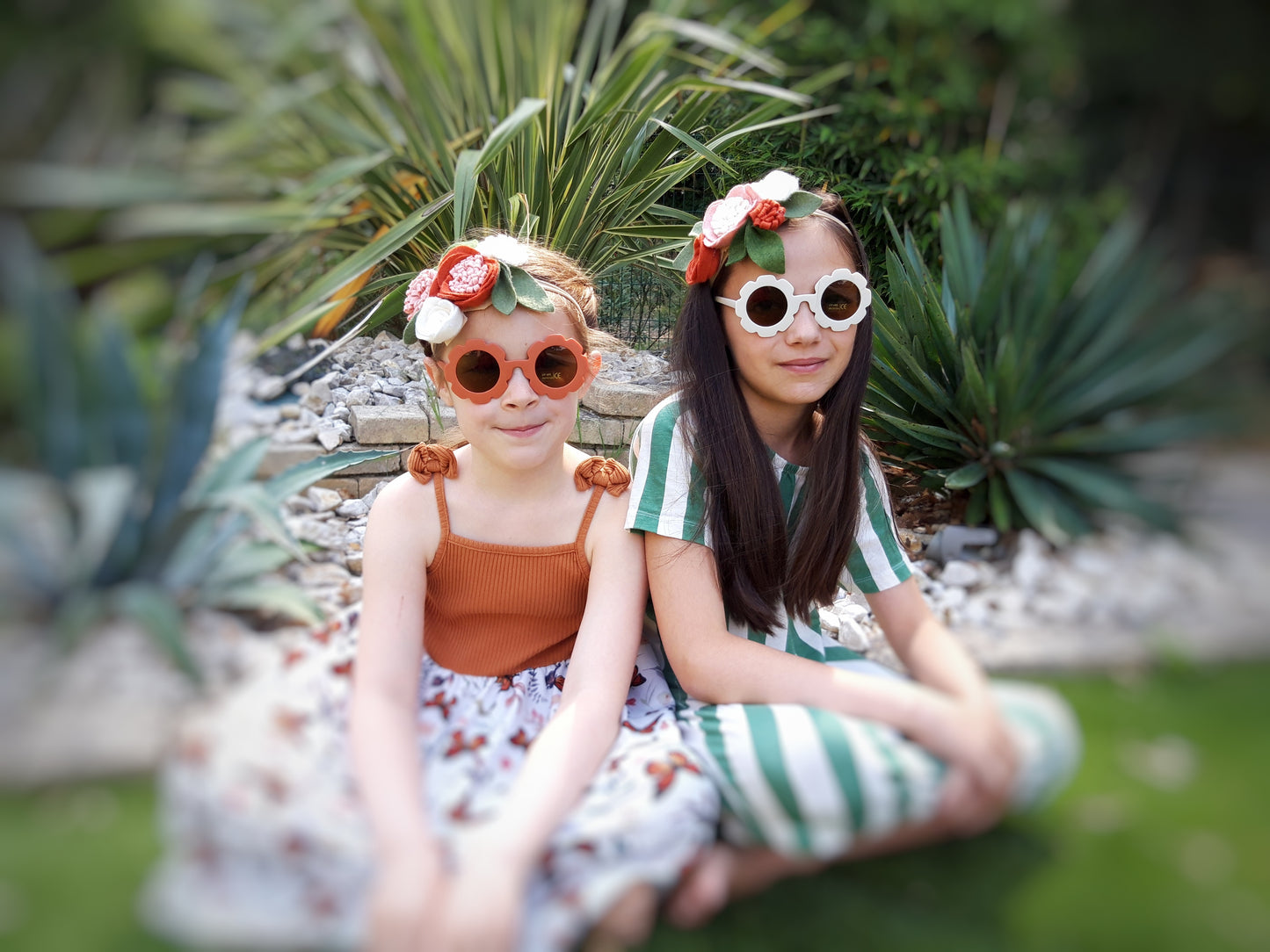 Clara, the sunglasses