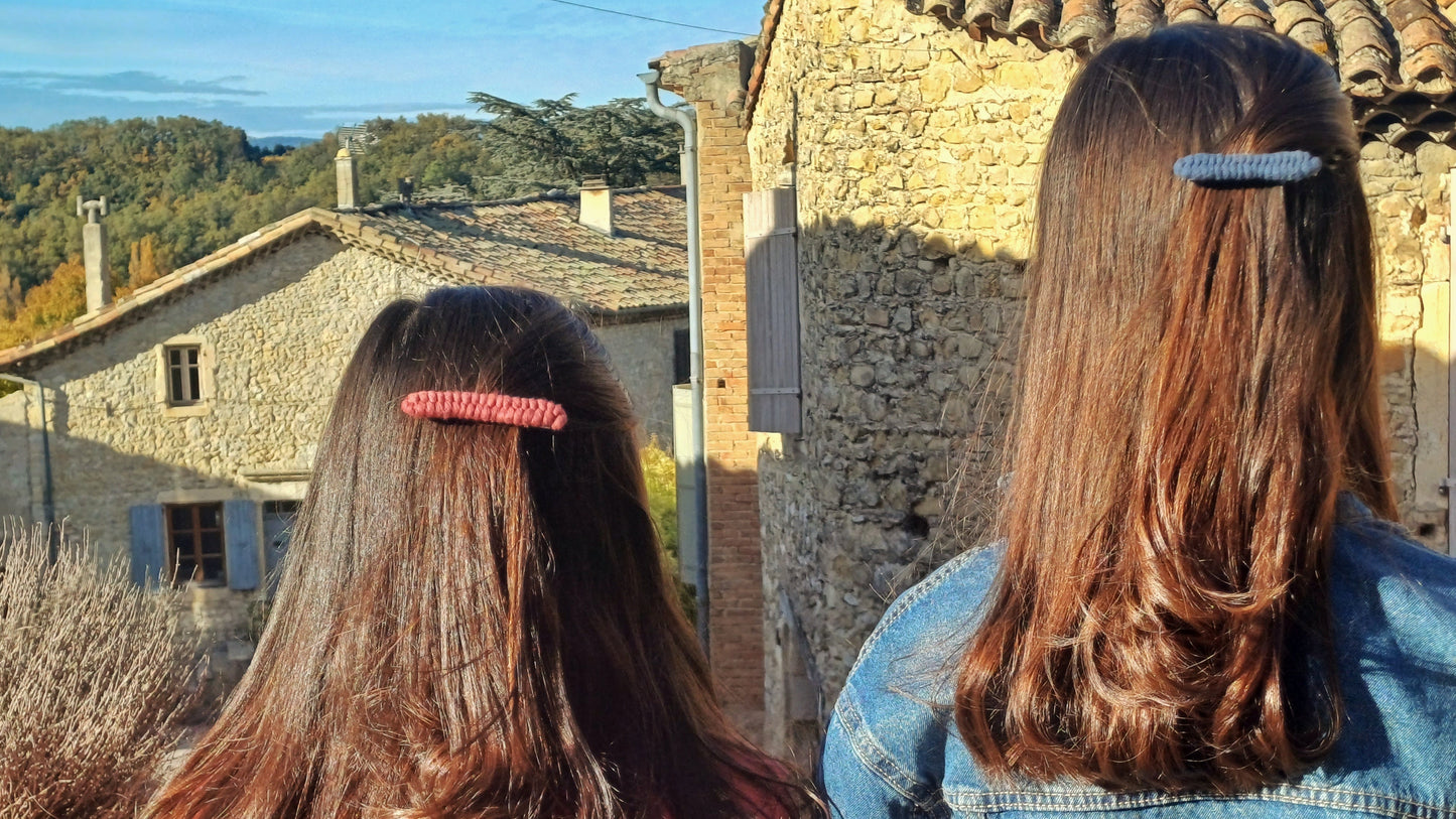 Eloïse, les pinces en macramé