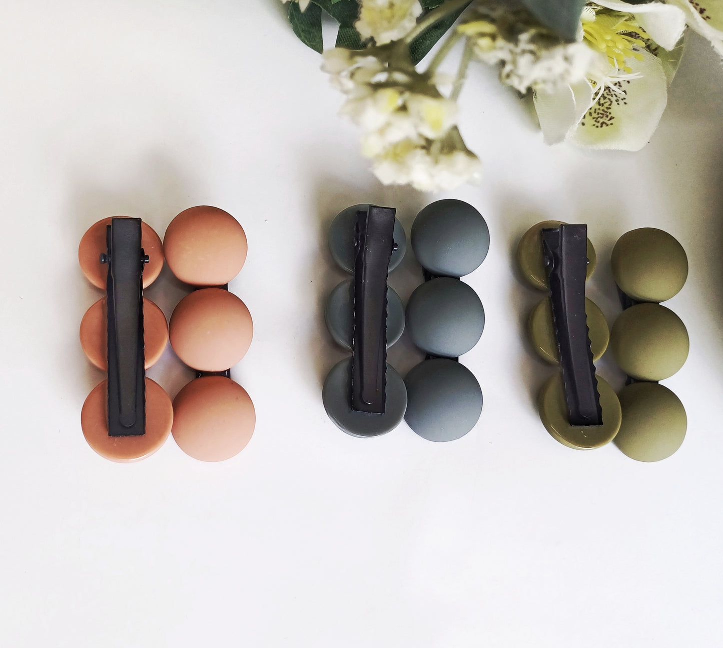 Amy, les petites pinces cabochon