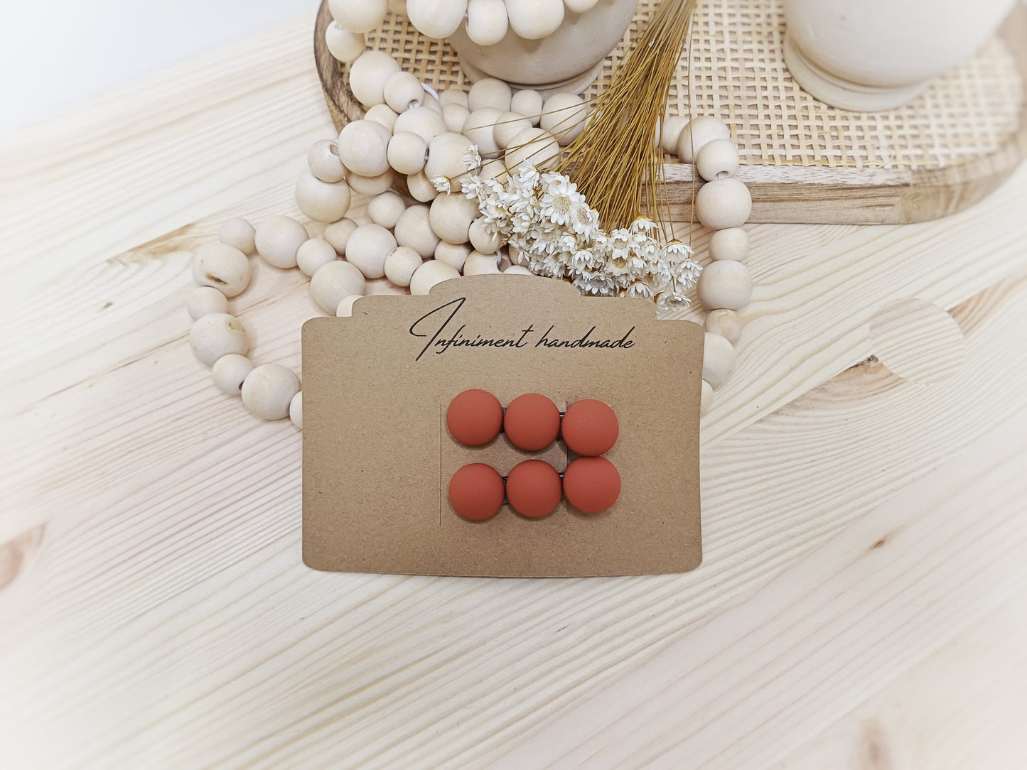 Amy, les petites pinces cabochon
