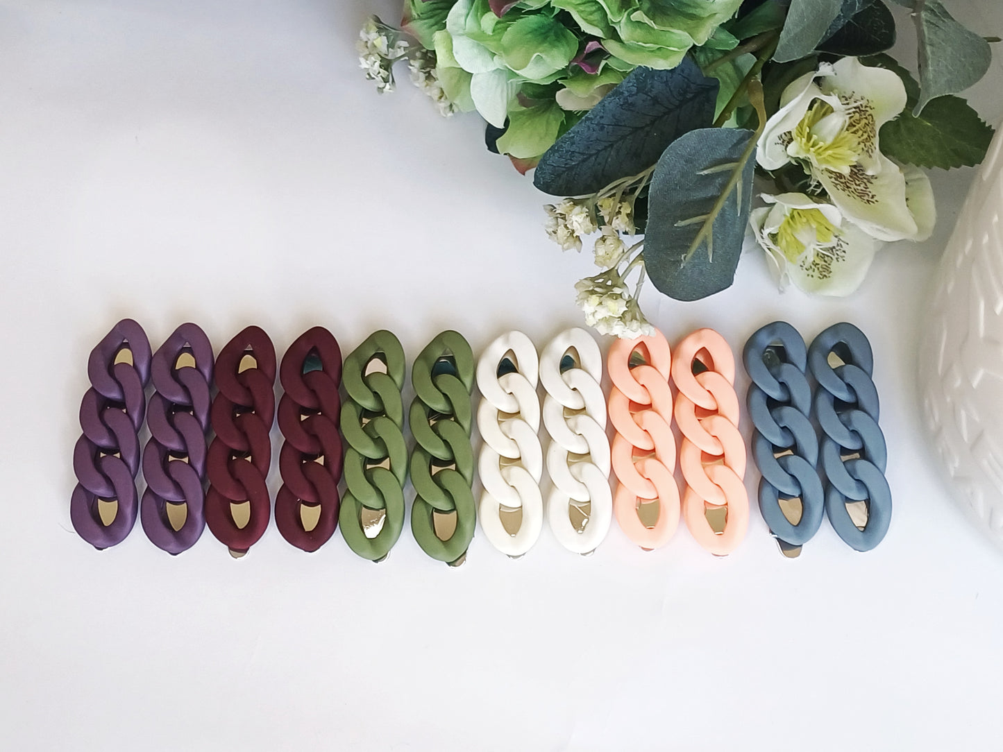Chelsea, chain slides barrettes