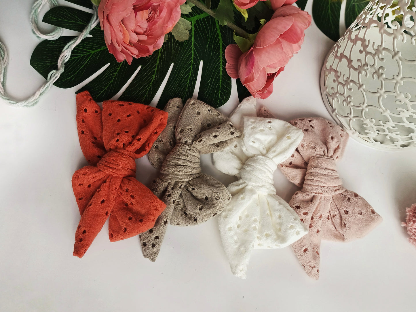 Grace, the broderie anglaise bow