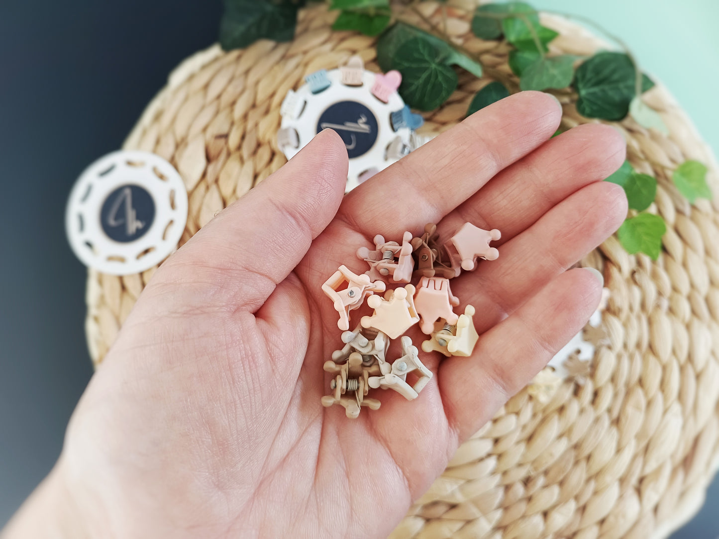 Lou, le lot de 10 mini pinces