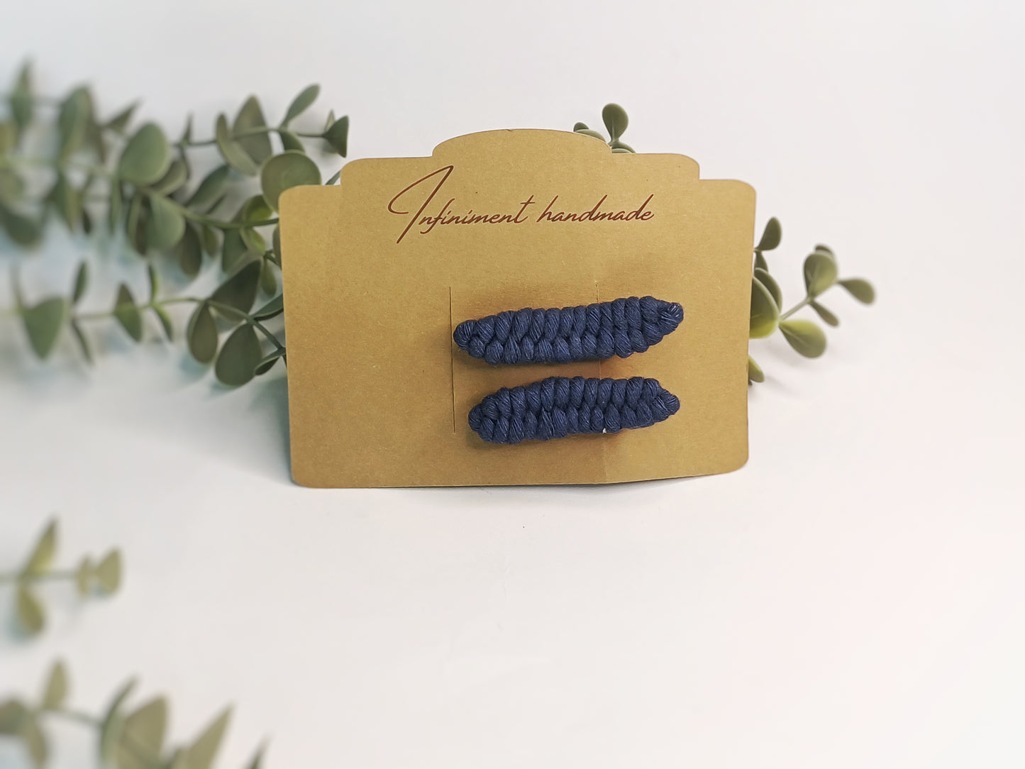 Mini Eloïse, les pinces en macramé