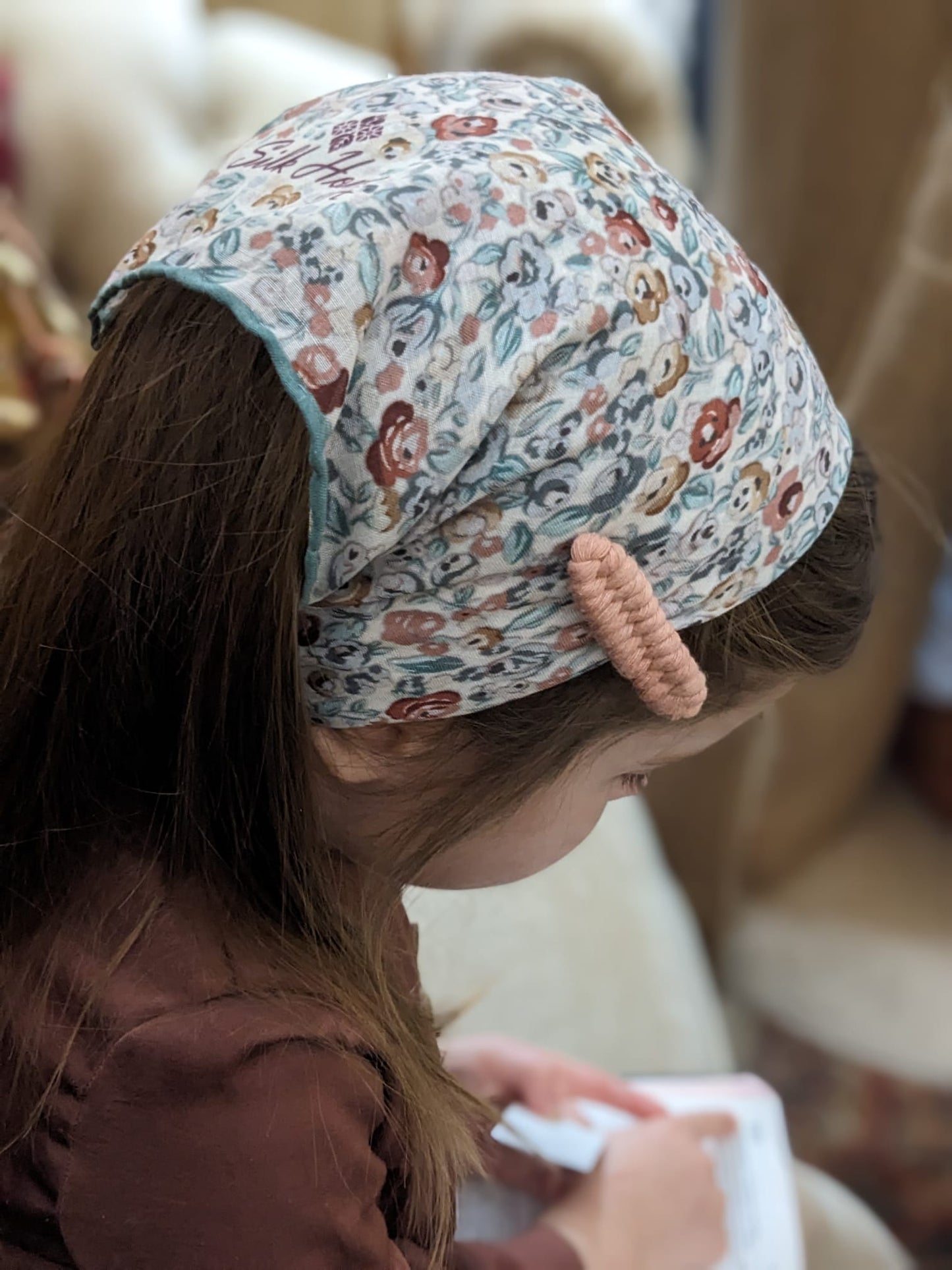Mini Eloïse, les pinces en macramé