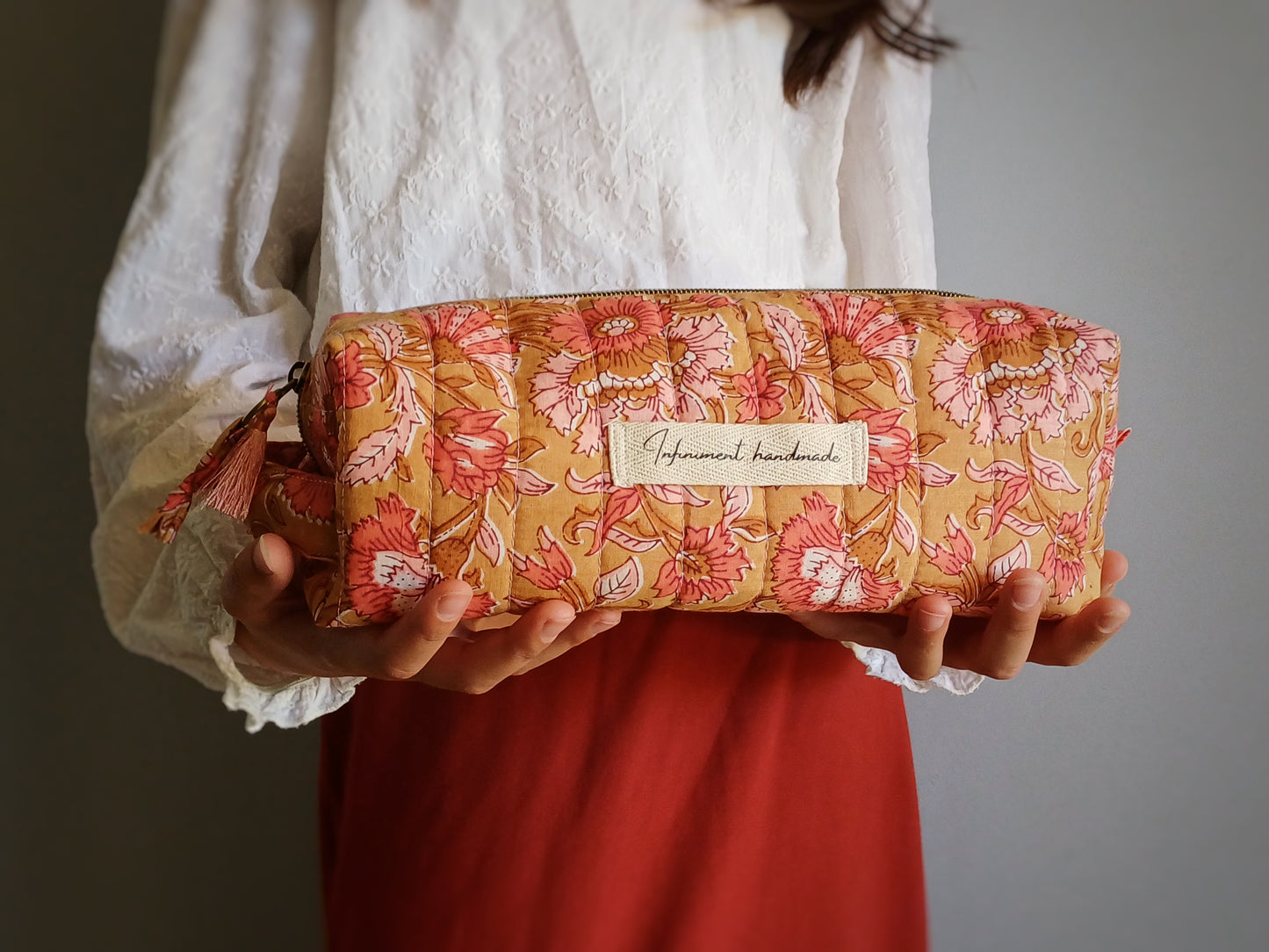 Mumbai — la trousse élégante et matelassée