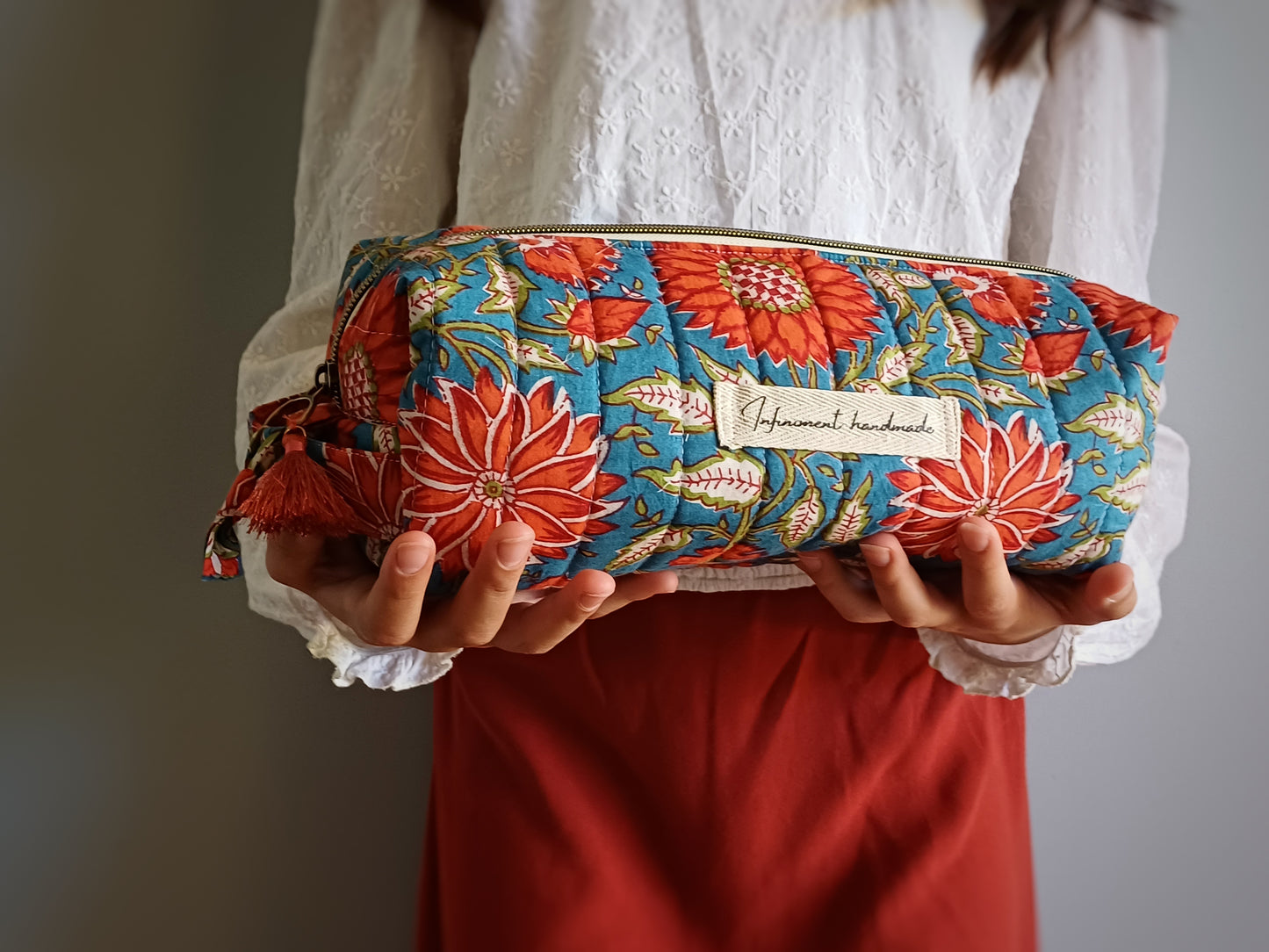 Mumbai — la trousse élégante et matelassée