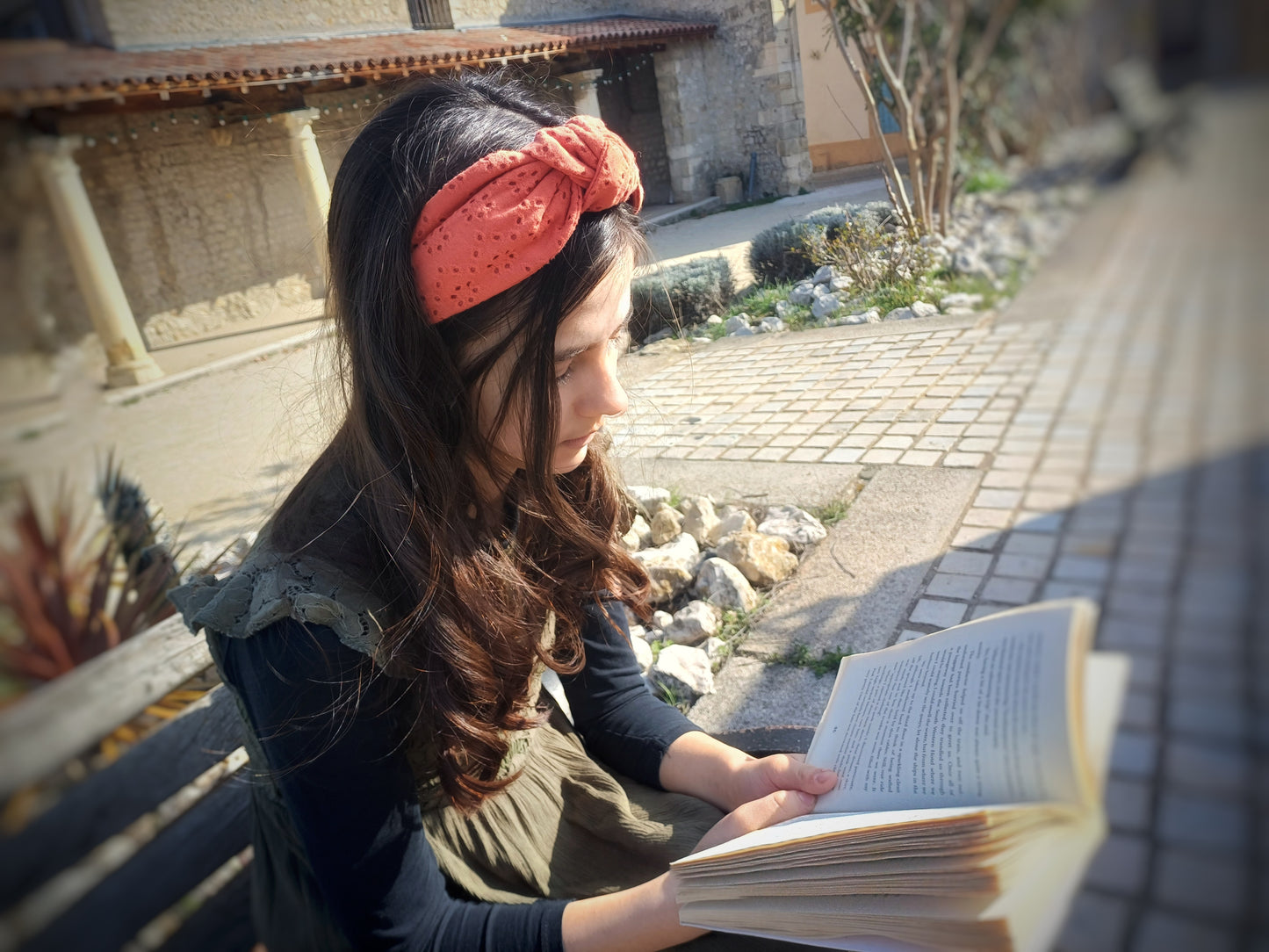 Rosalie, the fabric headband