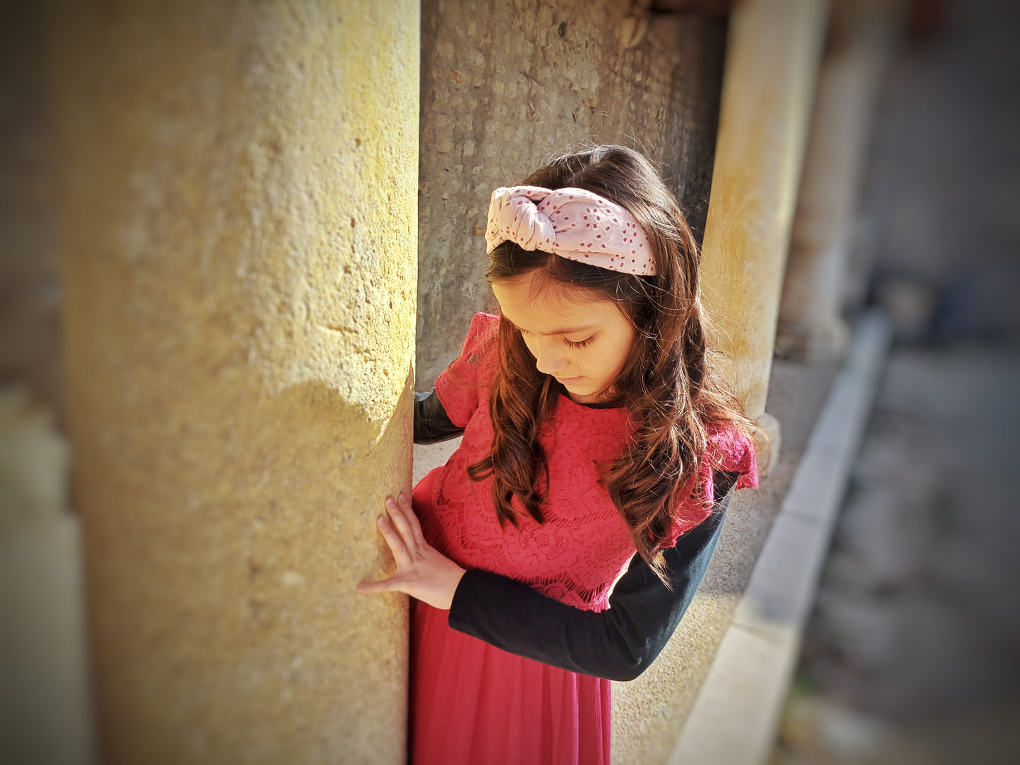 Rosalie, the fabric headband