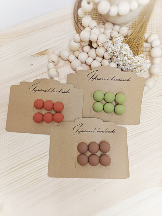 Amy, les petites pinces cabochon