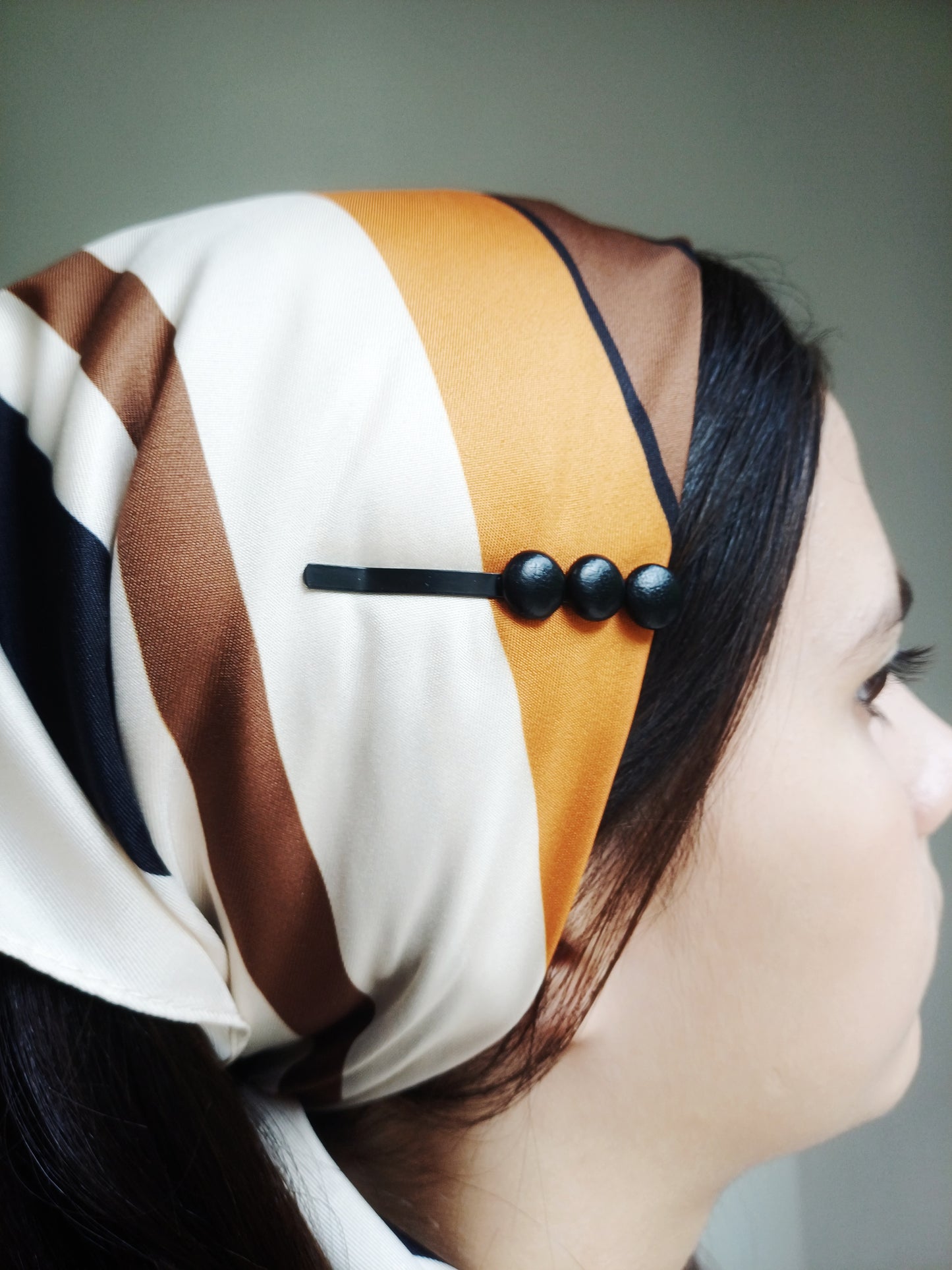 Dakota, les hair slides cuir