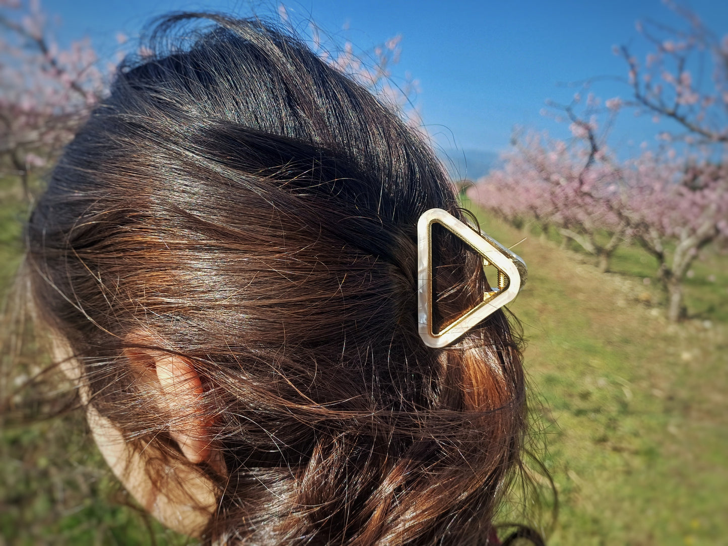 Léa, the geometric claw clip